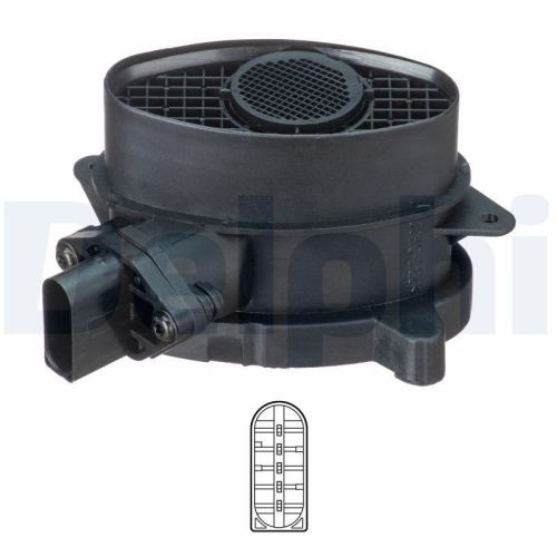 DELPHI Luftmassenmesser AF10728-12B1