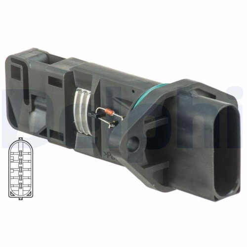 DELPHI Luftmassenmesser AF10467-12B1
