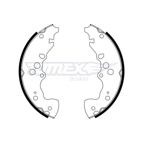 TOMEX Brakes Bremsbackensatz TX 22-95