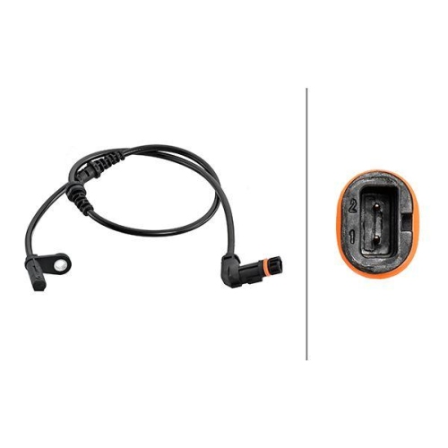 HELLA Sensor, Raddrehzahl 6PU 230 048-241