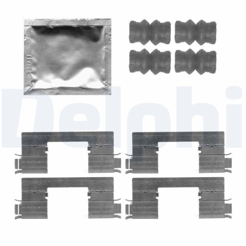 DELPHI Zubehörsatz, Scheibenbremsbelag LX0538