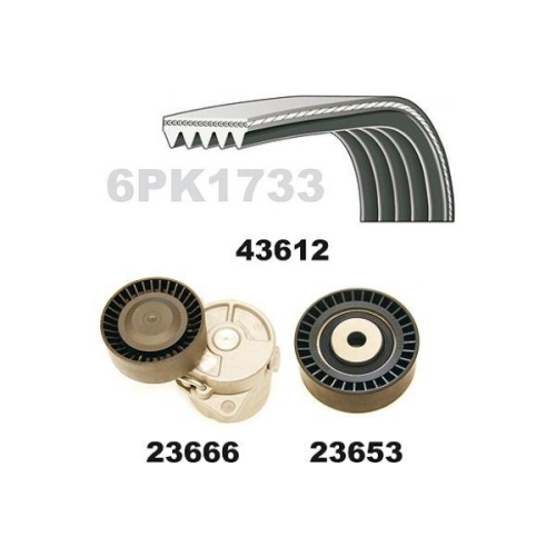 MAPCO Keilrippenriemensatz 23616