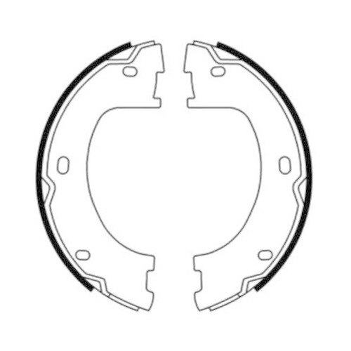 ABE Bremsbackensatz, Feststellbremse CRM015ABE