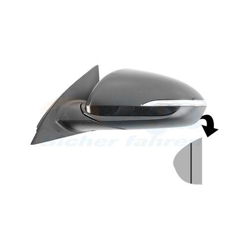 VAN WEZEL Au&szlig;enspiegel * HAGUS * 8254815