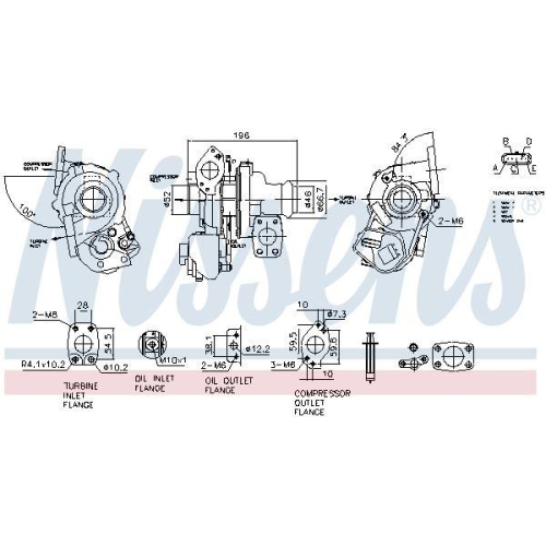 NISSENS Lader, Aufladung ** FACTORY NEW ** 93862