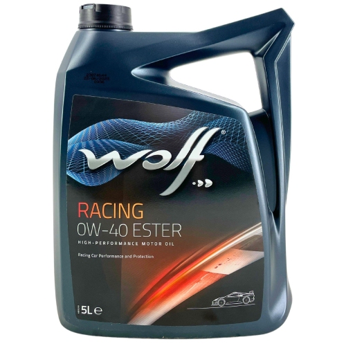 Motor&ouml;l Motoren&ouml;l Wolf Racing 0W-40 Ester 5 Liter Kanister 1050549