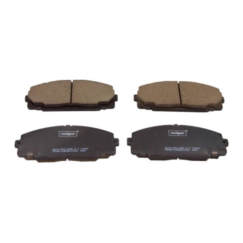 MAXGEAR Bremsbelagsatz, Scheibenbremse 19-1509