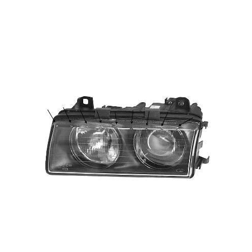 VAN WEZEL Hauptscheinwerfer 0640964