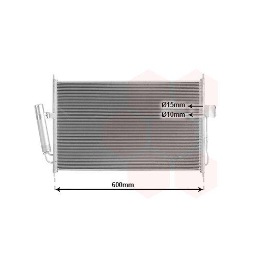 VAN WEZEL Kondensator, Klimaanlage 36015701