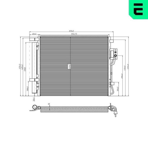 ERA Kondensator, Klimaanlage 667313