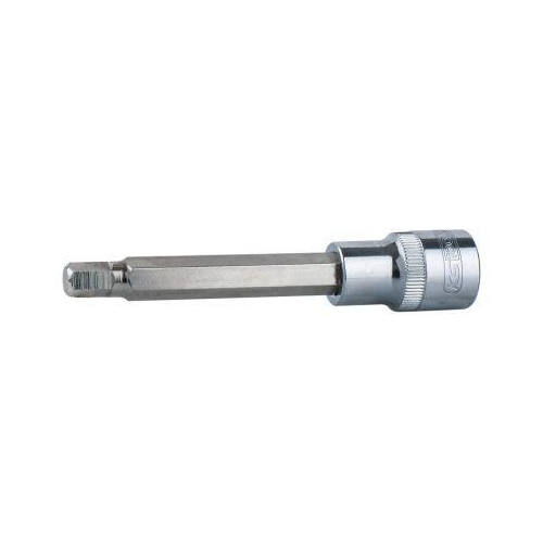 1/2 Zoll CHROMEplus Bit-Stecknuss Innensechskant, lang, 5mm KS TOOLS 918.1655