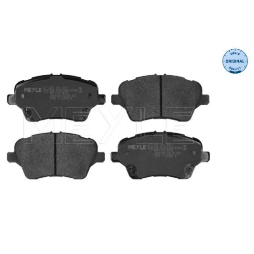 MEYLE Bremsbelagsatz, Scheibenbremse MEYLE-ORIGINAL: True to OE. 025 251 3417