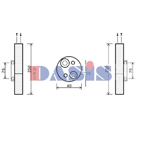 AKS DASIS Trockner, Klimaanlage 800673N