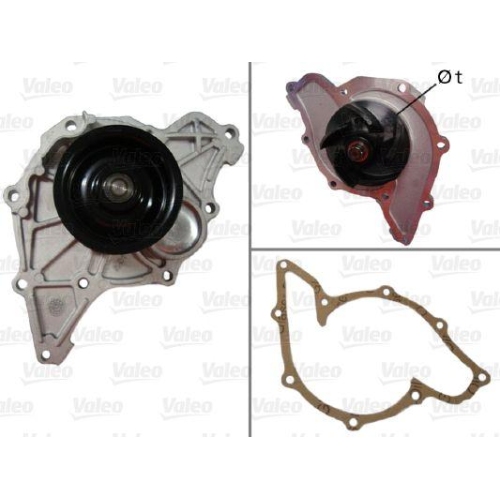 VALEO Wasserpumpe, Motorkühlung 506591