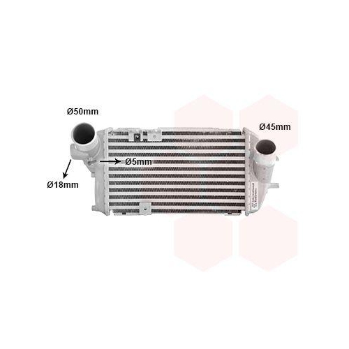 VAN WEZEL Ladeluftk&uuml;hler 82014701
