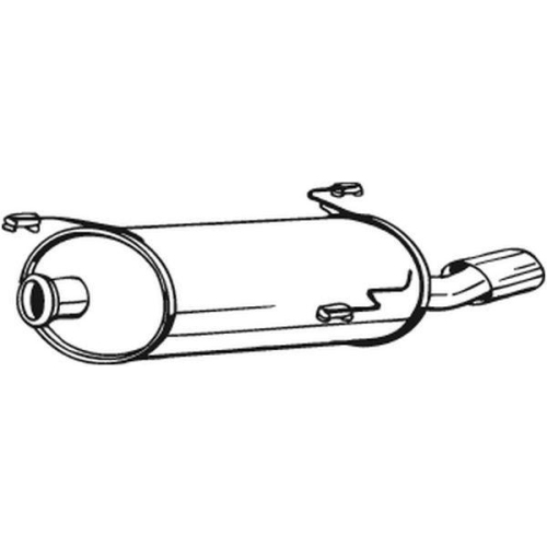 BOSAL Endschalld&auml;mpfer 190-693
