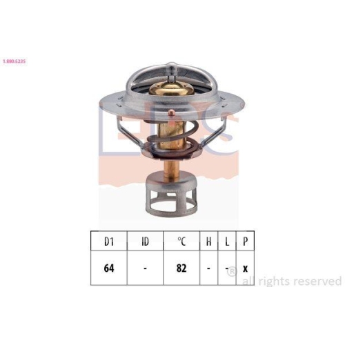 EPS Thermostat, K&uuml;hlmittel Made in Italy - OE Equivalent 1.880.523S