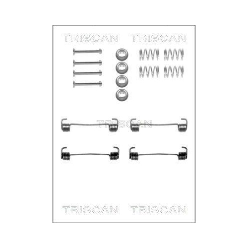 TRISCAN Zubeh&ouml;rsatz, Feststellbremsbacken 8105 112058