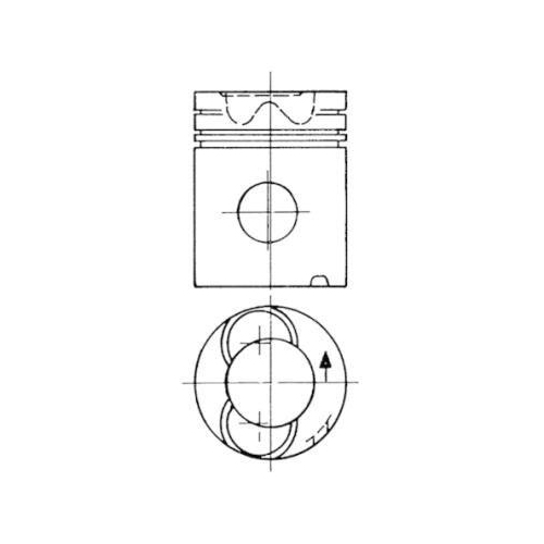 KOLBENSCHMIDT Kolben 90759600