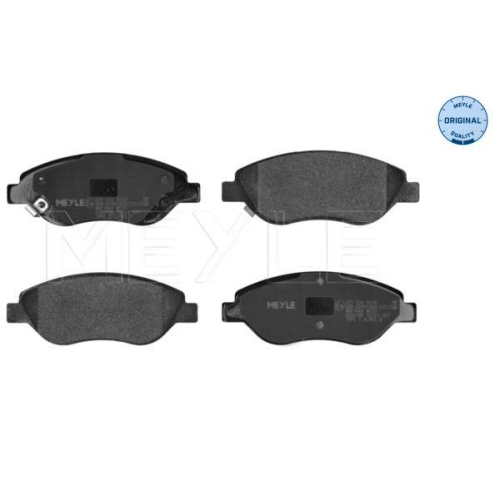 MEYLE Bremsbelagsatz, Scheibenbremse MEYLE-ORIGINAL: True to OE. 025 224 7619