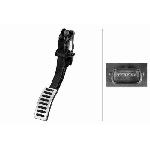 HELLA Sensor, Fahrpedalstellung 6PV 312 407-021