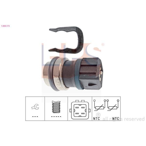 EPS Sensor, Kühlmitteltemperatur Made in Italy - OE Equivalent