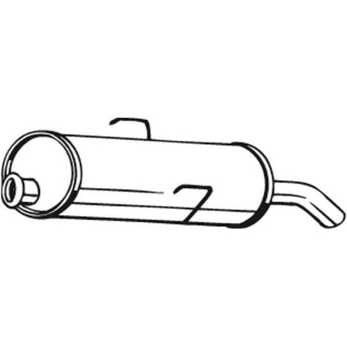 BOSAL Endschalld&auml;mpfer 190-893