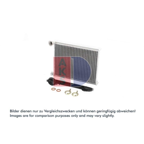 AKS DASIS W&auml;rmetauscher, Innenraumheizung 069016N