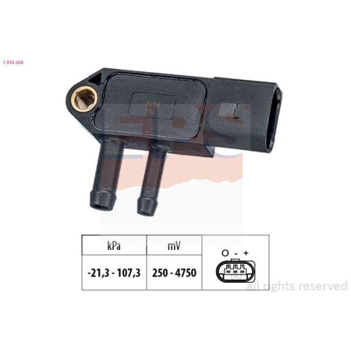 EPS Sensor, Abgasdruck Made in Italy - OE Equivalent 1.993.266