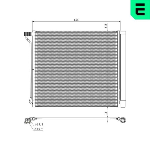 ERA Kondensator, Klimaanlage 667319