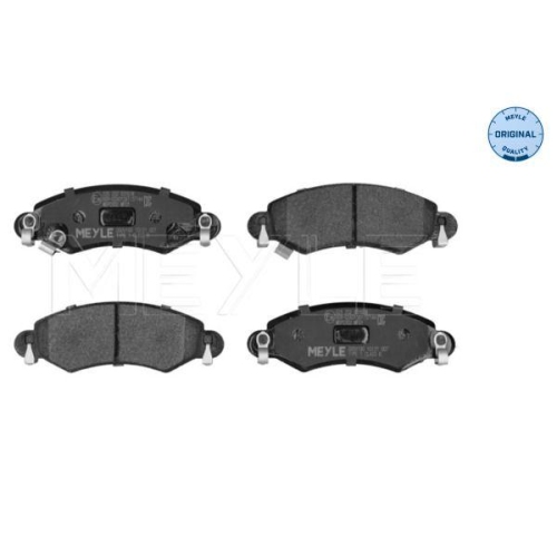 MEYLE Bremsbelagsatz, Scheibenbremse MEYLE-ORIGINAL: True to OE. 025 232 5316/W