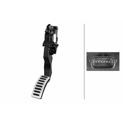 HELLA Sensor, Fahrpedalstellung 6PV 312 408-021