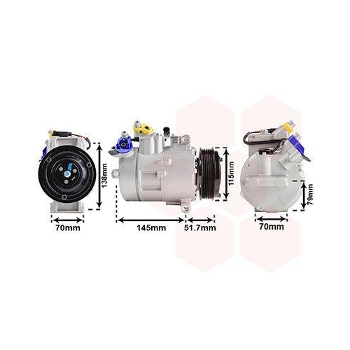 VAN WEZEL Kompressor, Klimaanlage 0600K329