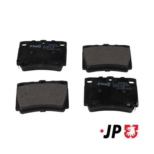 JP GROUP Bremsbelagsatz, Scheibenbremse JP 3963700610