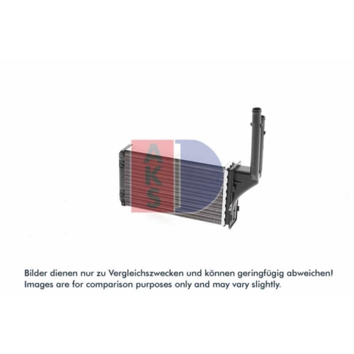 AKS DASIS W&auml;rmetauscher, Innenraumheizung 069080N