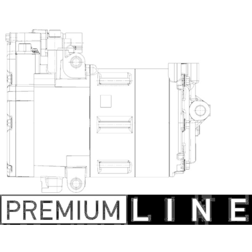 MAHLE Kompressor, Klimaanlage BEHR *** PREMIUM LINE *** ACP 1453 000P