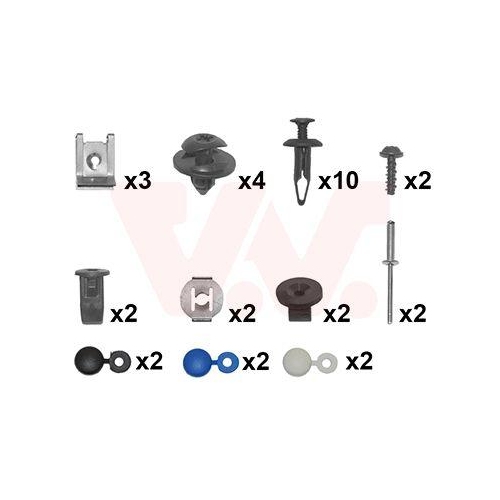 VAN WEZEL Montagesatz, Sto&szlig;f&auml;nger 1808794