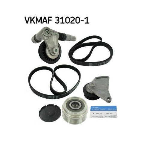 SKF Keilrippenriemensatz VKMAF 31020-1