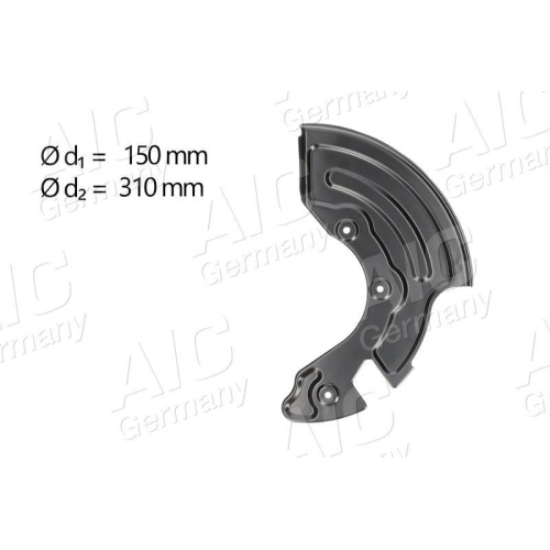 AIC Spritzblech, Bremsscheibe Original AIC Quality 57064
