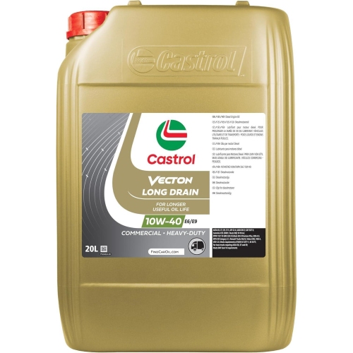 20 Liter Kanister Castrol Vecton Long Drain 10W-40 E6/E9 MAN, MB 228.51 Motoröl