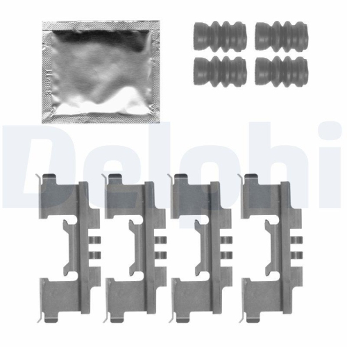 DELPHI Zubeh&ouml;rsatz, Scheibenbremsbelag LX0547