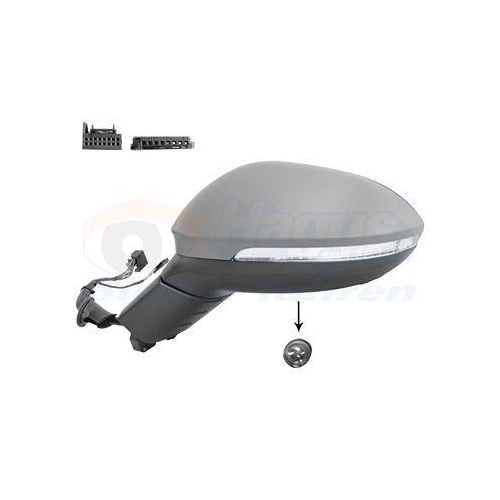 VAN WEZEL Au&szlig;enspiegel * HAGUS * 5713817