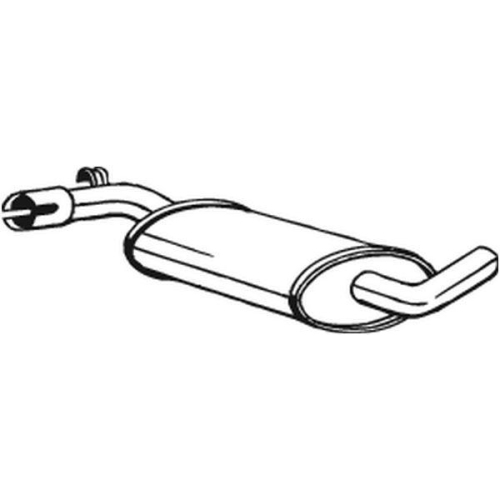 BOSAL Mittelschalld&auml;mpfer 233-361