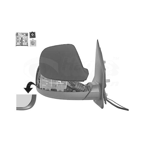 VAN WEZEL Au&szlig;enspiegel * HAGUS * 5794804