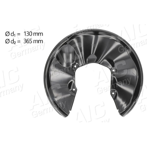 AIC Spritzblech, Bremsscheibe Original AIC Quality 57068