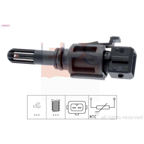EPS Sensor, Ansauglufttemperatur Made in Italy - OE Equivalent 1.994.027