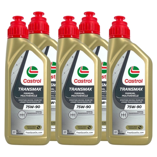Castrol Transmax Manual Multivehicle 75W-90 MB 235.72 GL-4 Getriebe&ouml;l 5 Liter