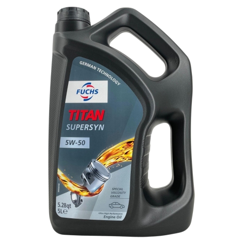 Motor&ouml;l Motoren&ouml;l Fuchs Titan Supersyn 5W-50 5 Liter Kanister 602084736