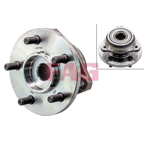 Schaeffler FAG Radlagersatz 713 6700 40