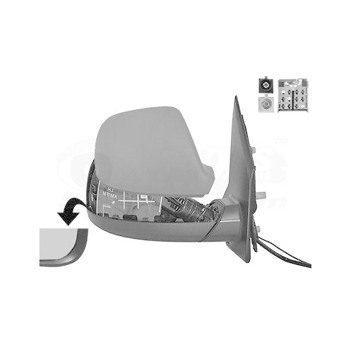 VAN WEZEL Au&szlig;enspiegel * HAGUS * 5794808